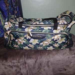 Juicy Couture Floral Duffel Bag